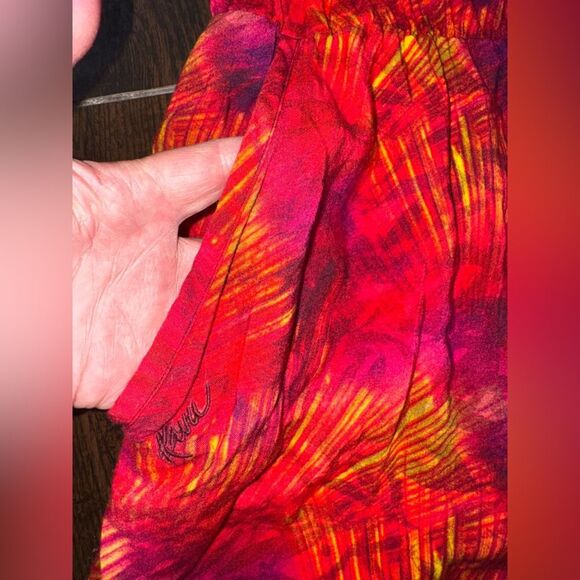 KAVU WOMEN'S LANDRY Sleeveless sz l Kavu Landry Sleeveless Romper Coral Flash - Picture 9 of 16